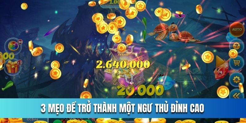 3 mẹo để trở thành một ngư thủ đỉnh cao