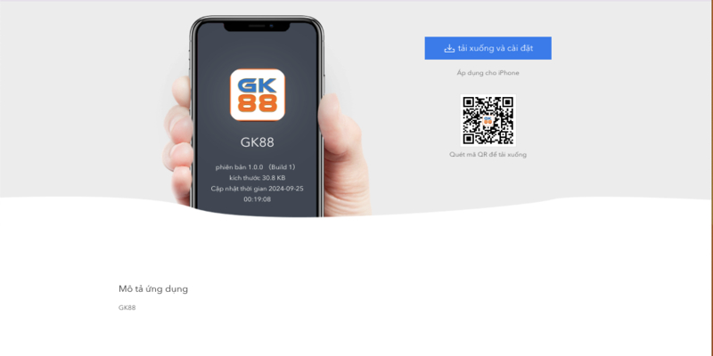Ba bước tải app GK88 về hệ điều hành iOS