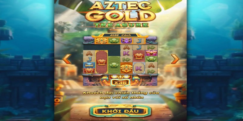 Khách hàng cần phân tích chi tiết giao diện của game nổ hũ Aztec