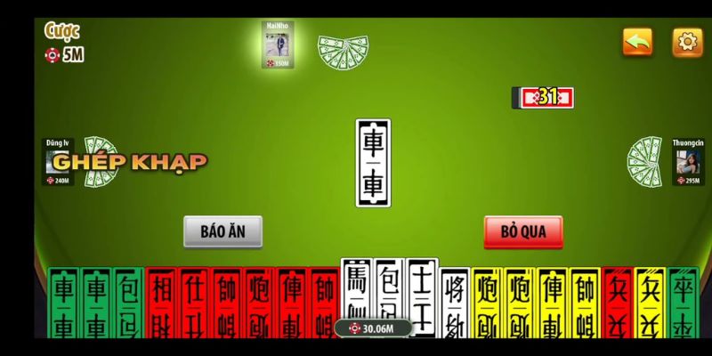 Quy tắc xếp bài và tính điểm trong game 