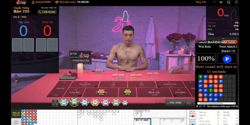 Tool hack Baccarat giúp người chơi dự đoán kết quả ván cược