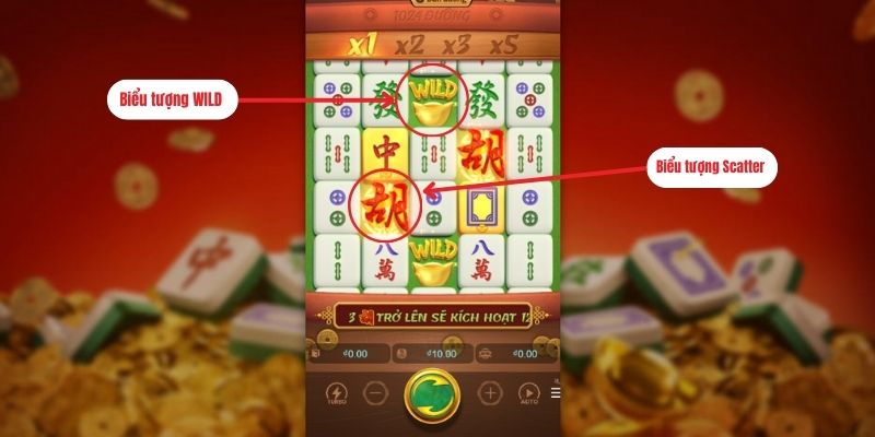 Trong game có các biểu tượng cần lưu ý 